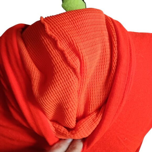 Men's Large Vintage 1980's Hoody Jacket Golden Harvest Farmer Patch Drawstring - Picture 6 of 9